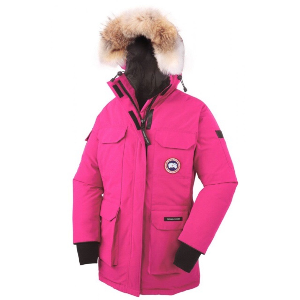 Youth Pink expedition parka Canada Goose